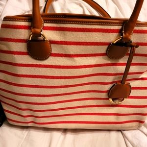 Ralph Lauren canvas handbag
